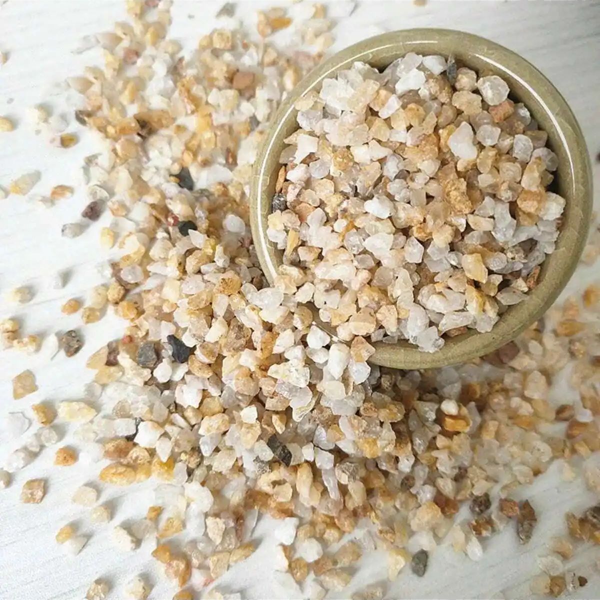 Aquarium Planted Sand - 1szt-250g Naturalne kryształy Żwir Kamień Mikro