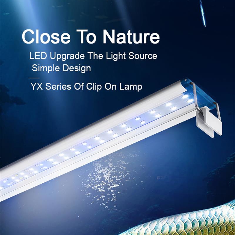 Aquarium Planted Tank Light - Rozszerzalny wodoodporny klips na lampę do