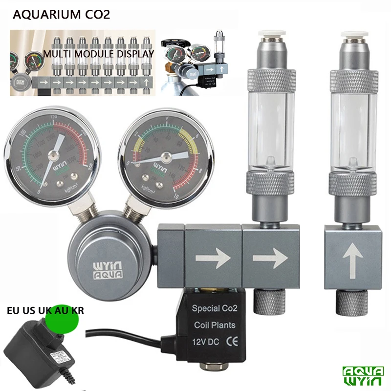 Co2 Regulator Dual Stage - Regulator CO2 do akwarium z podwójnym