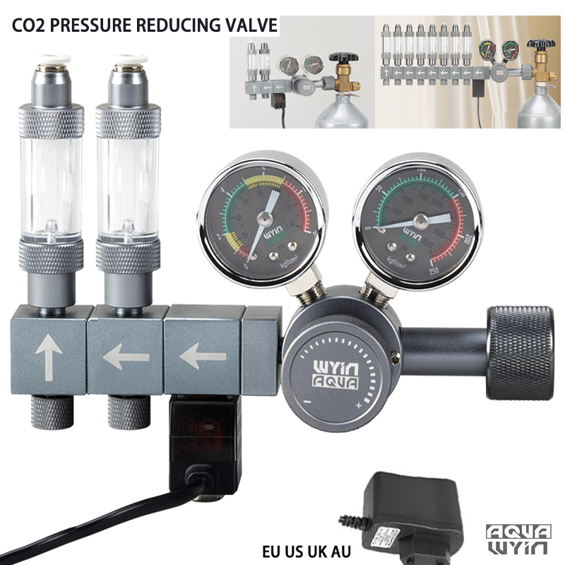 Co2 Regulator Dual Stage - Regulator CO2 do akwarium DIY, dwustopniowy