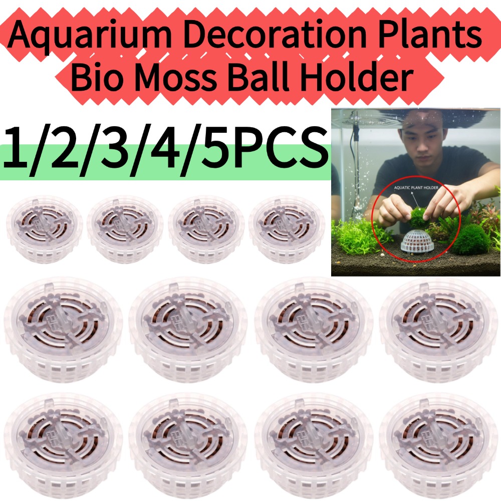 Aquarium Plant Red - 1/2/3/4/5 SZT. Dekoracja do akwarium Rośliny