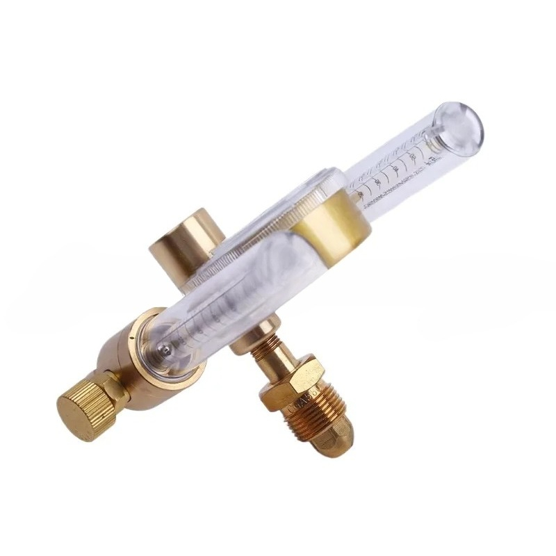 Co2 Regulator Dual Stage - Dwustopniowy regulator ciśnienia gazu z przepływomierzem