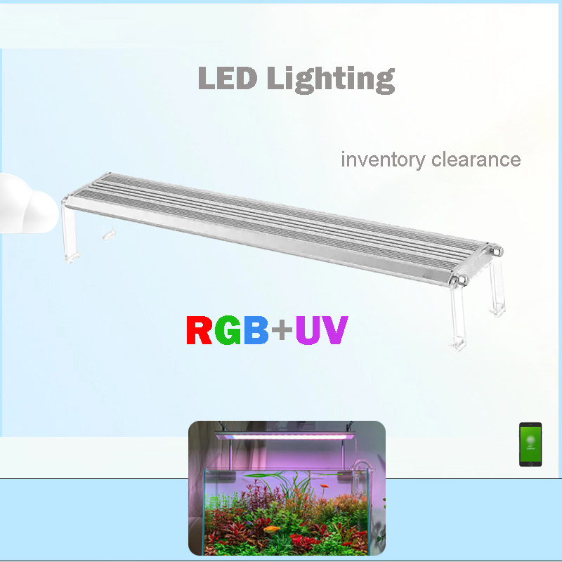 Planted Aquarium Uv Light - Oświetlenie LED 60cm 80cm 90cm RGB