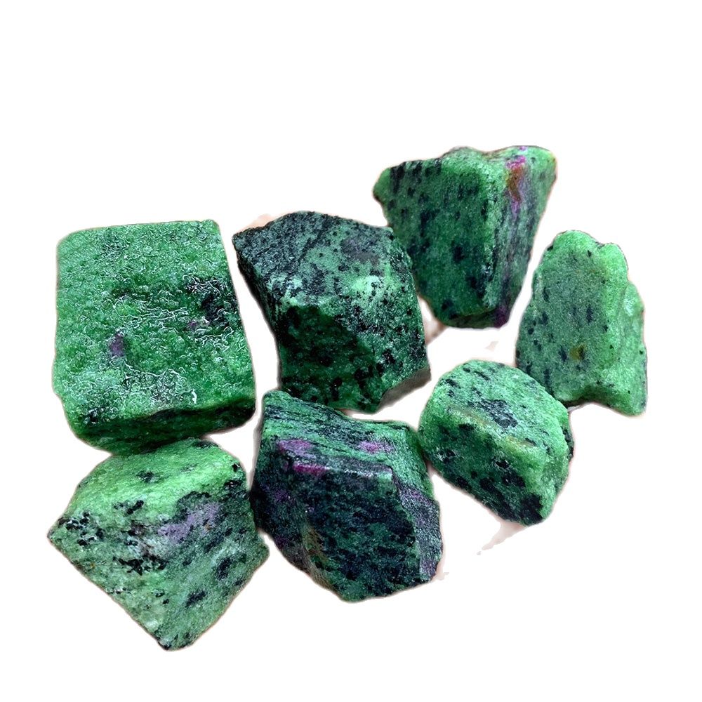 Aquarium Plant Red - 1pc naturalny czerwony zielony Zoisite szorstki