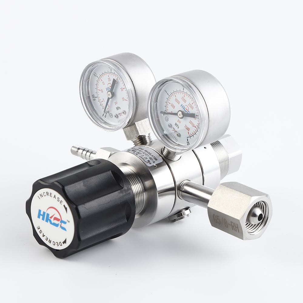 Co2 Regulator Dual Stage - HC02T regulator CO2 z podwójnym manometrem,