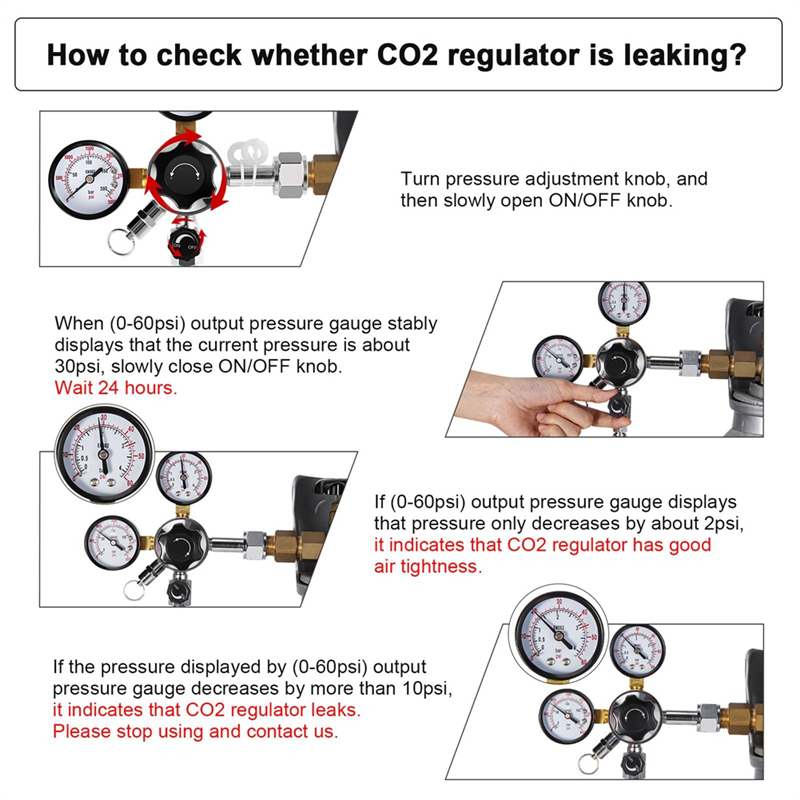 CGA-320 Regulator beczki, dwus – Co2 Regulator Dual Stage recenzja i cena