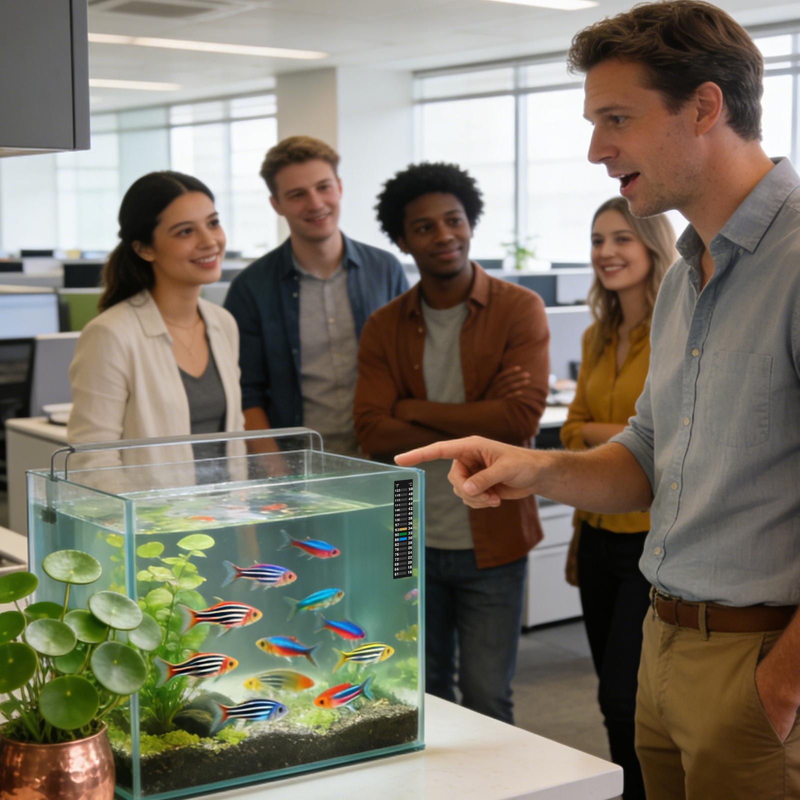 Samoprzylepna taśma termometry – Planted Aquarium Temperature recenzja i cena