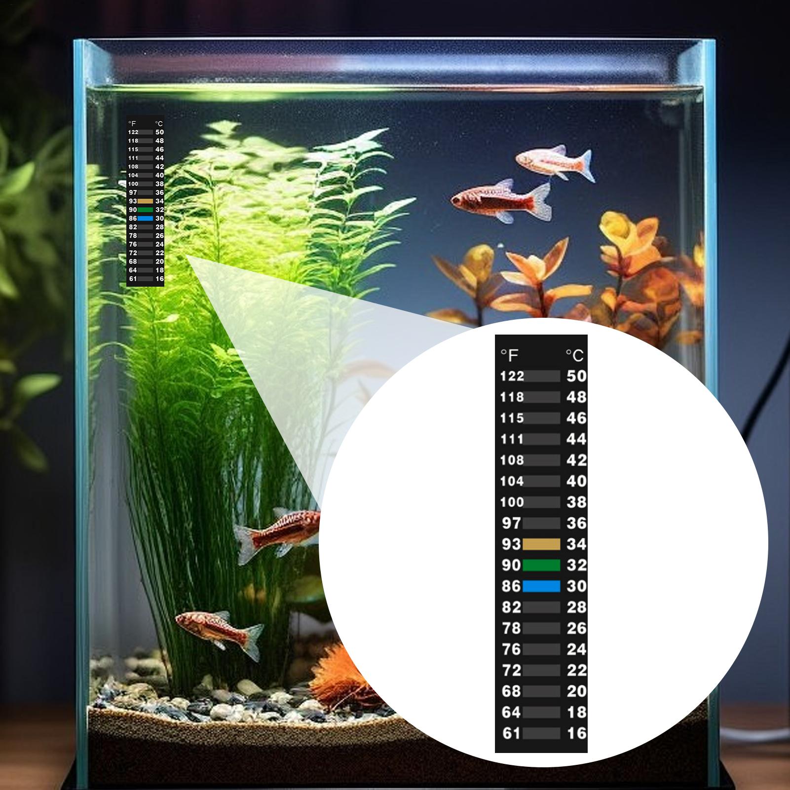 Samoprzylepna taśma termometry – Planted Aquarium Temperature recenzja i cena