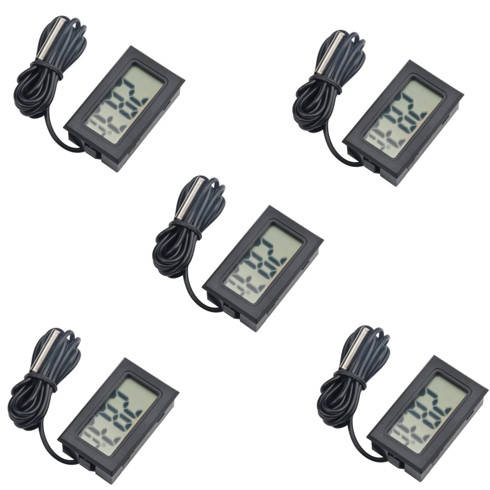 Mini LCD cyfrowy termometr FY- – Planted Aquarium Temperature recenzja i cena