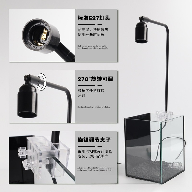 Stojak na lampę LED do akwariu – Aquarium Planted Tank Light recenzja i cena