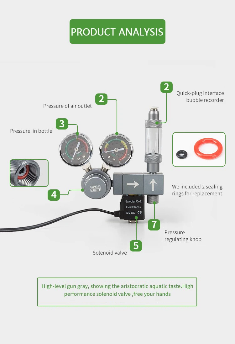 Regulator CO2 do akwarium z po – Co2 Regulator Dual Stage recenzja i cena