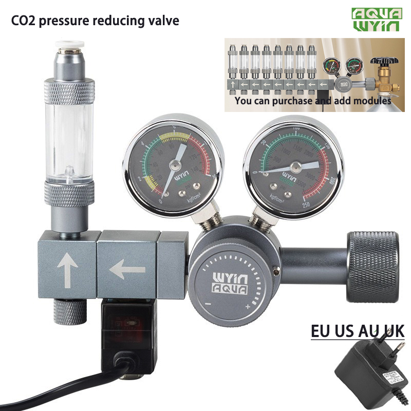 Regulator CO2 do akwarium DIY, – Co2 Regulator Dual Stage recenzja i cena