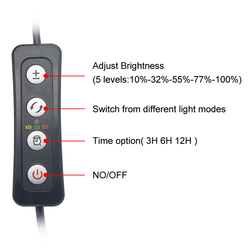 Akwarium LED Light dla 16-64CM – Aquarium Planted Tank Light recenzja i cena