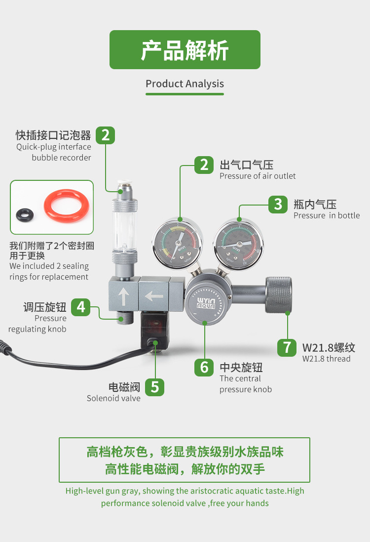 Regulator CO2 do akwarium z po – Co2 Regulator Dual Stage recenzja i cena