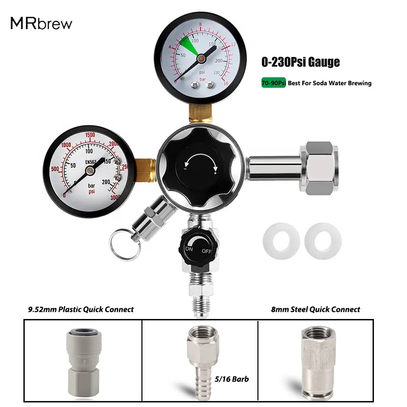 Podwójny regulator Co2 Wysokoc – Co2 Regulator Dual Stage recenzja i cena