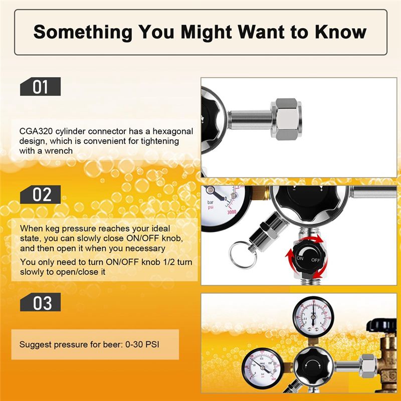 Regulator do beczki A02M-CGA-3 – Co2 Regulator Dual Stage recenzja i cena