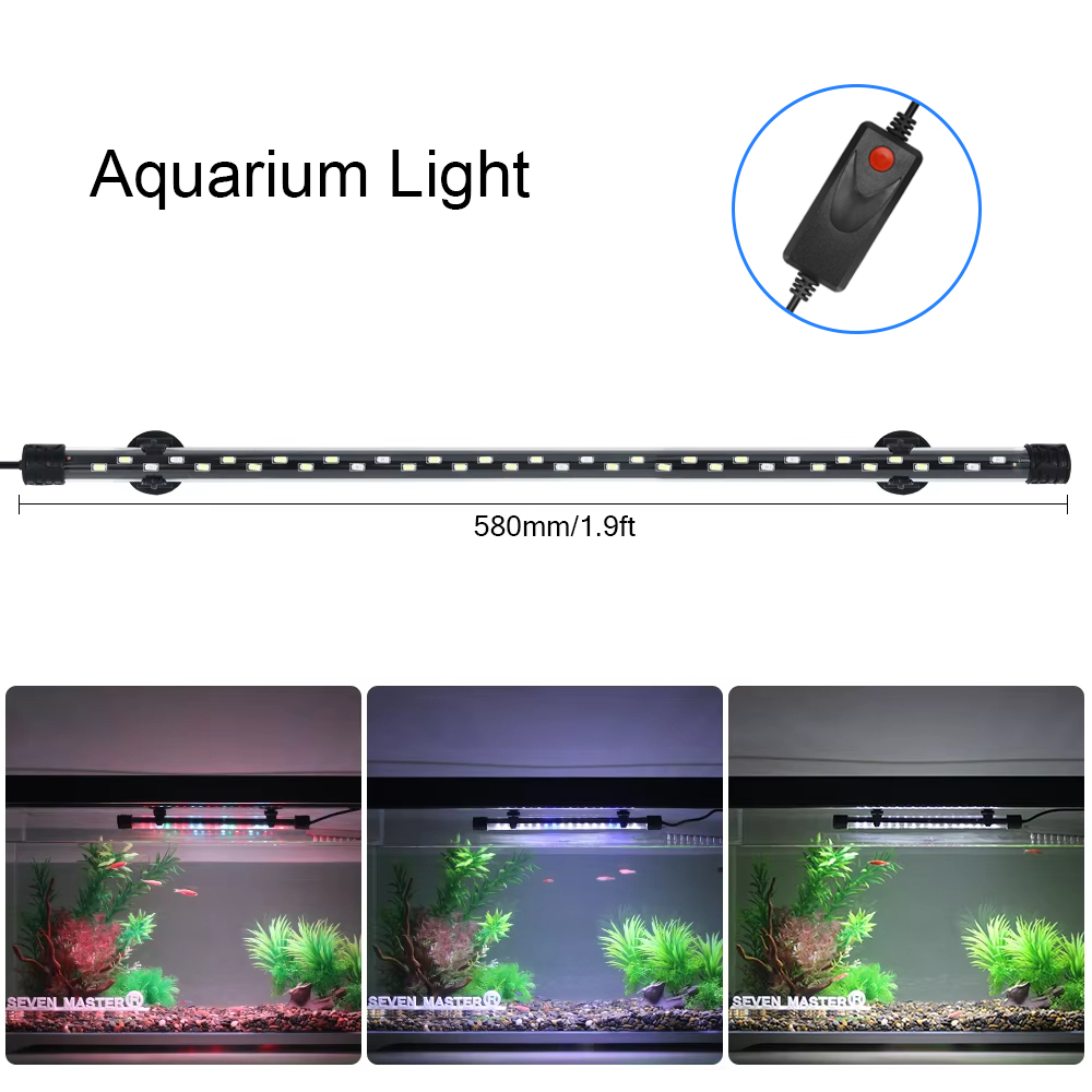 58CM oświetlenie do akwarium L – Aquarium Planted Tank Light recenzja i cena