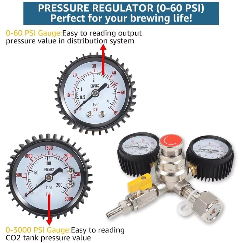 Regulator CO2 do piwa, regulat – Co2 Regulator Dual Stage recenzja i cena