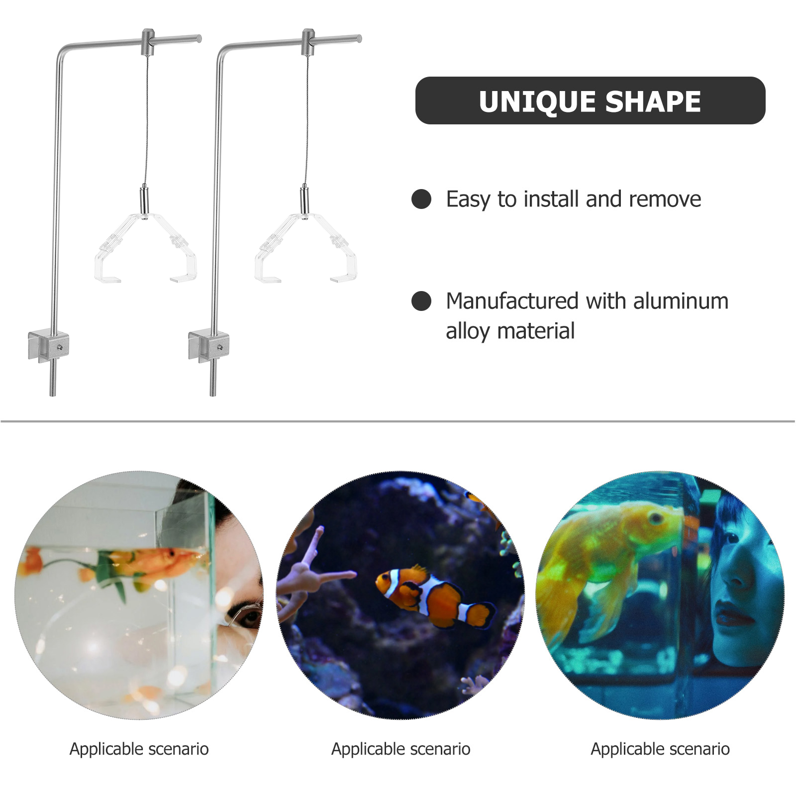 2 szt. Uchwyt do oświetlenia a – Aquarium Planted Tank Light recenzja i cena