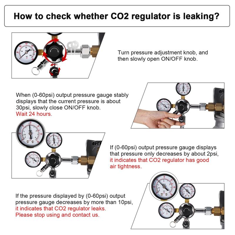 Regulator CO2 do beczek CGA-32 – Co2 Regulator Dual Stage recenzja i cena