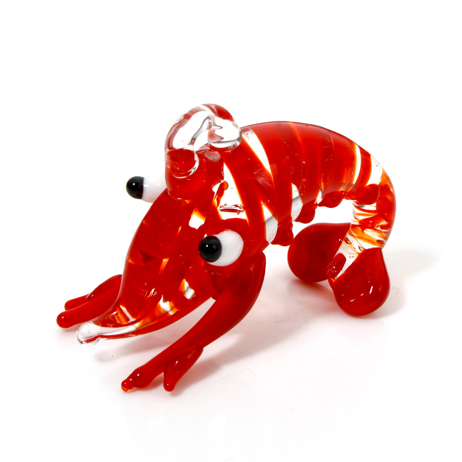 1PCs Cute Red Lobster Lampwork – Aquarium Plant Red recenzja i cena